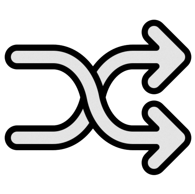 Shuffle icon